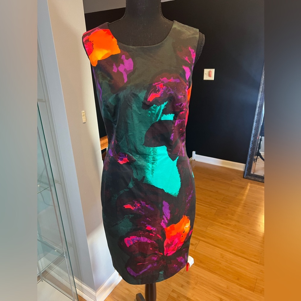 Milly multi-color sheath dress